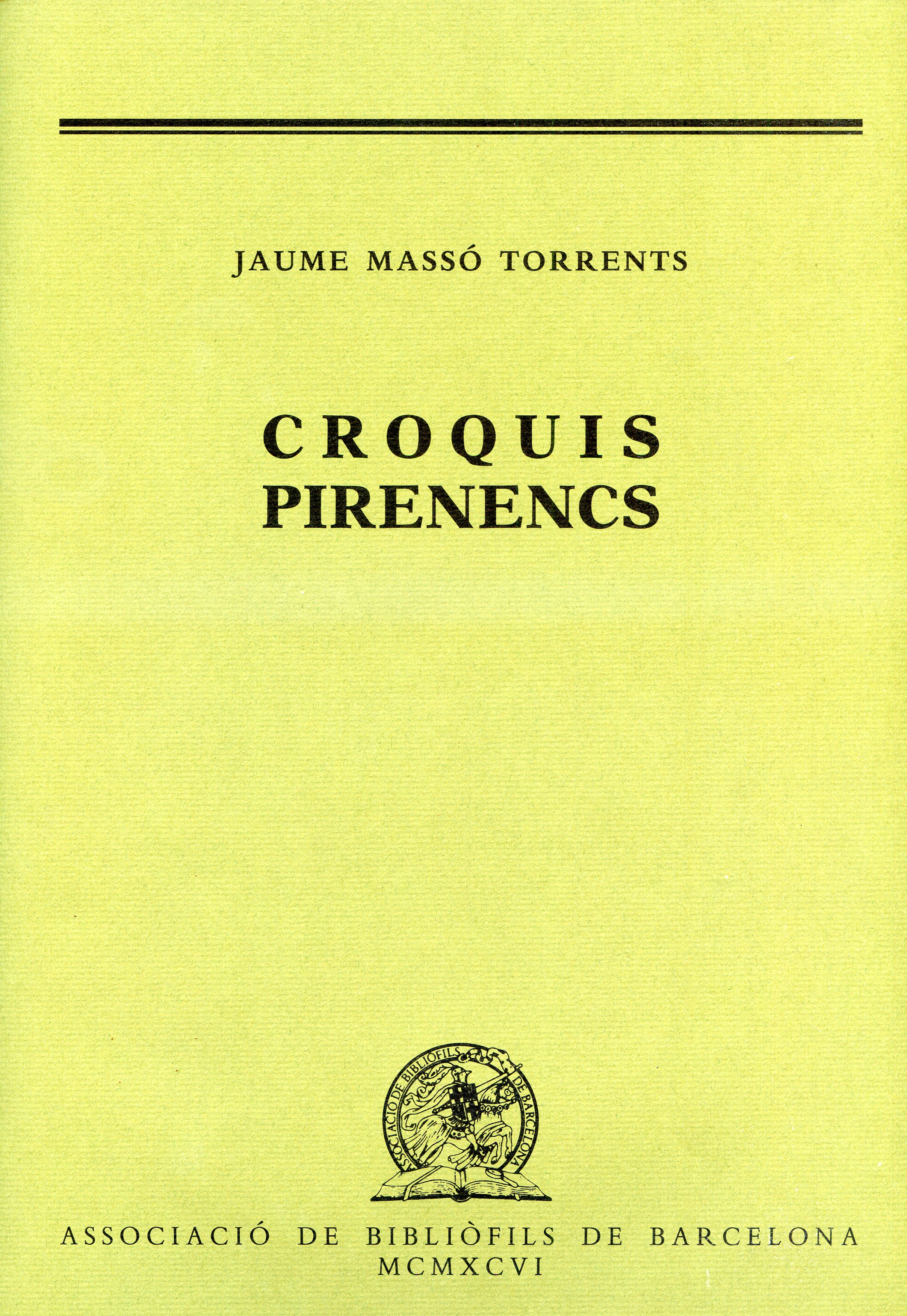 Croquis pirinencs - Portada